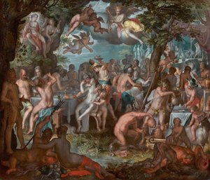 Peleus और Thetis की शादी